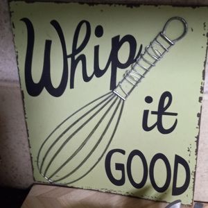 Kitchen decorative sign